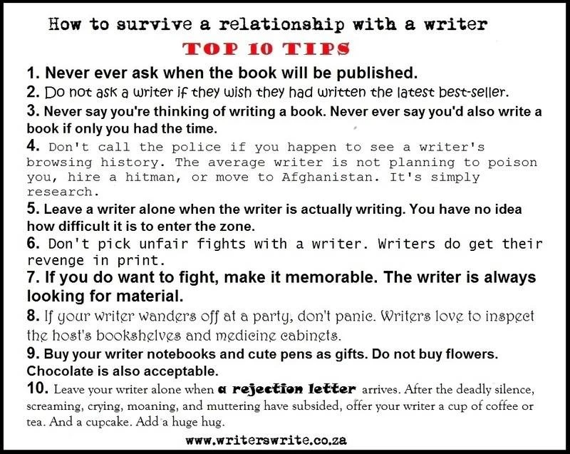 writers rules