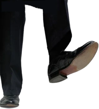 stepped on