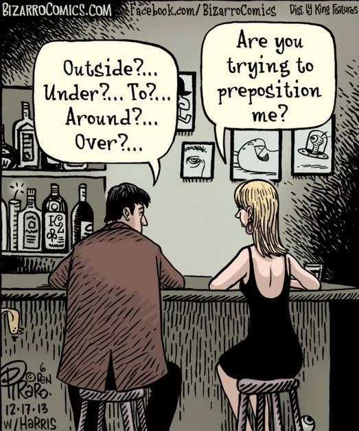 preposition me