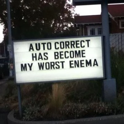 spelling enema