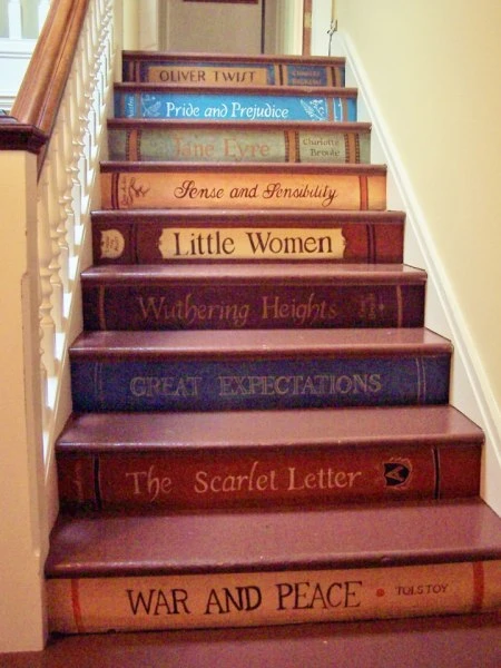 book stairs